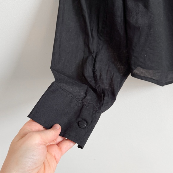 🏷️ SOLD • KOTN • Sahara Shirt in Black • XL - Picture 12 of 15